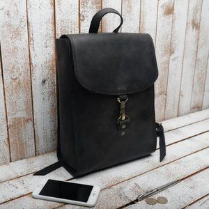 Leather Backpack Women,